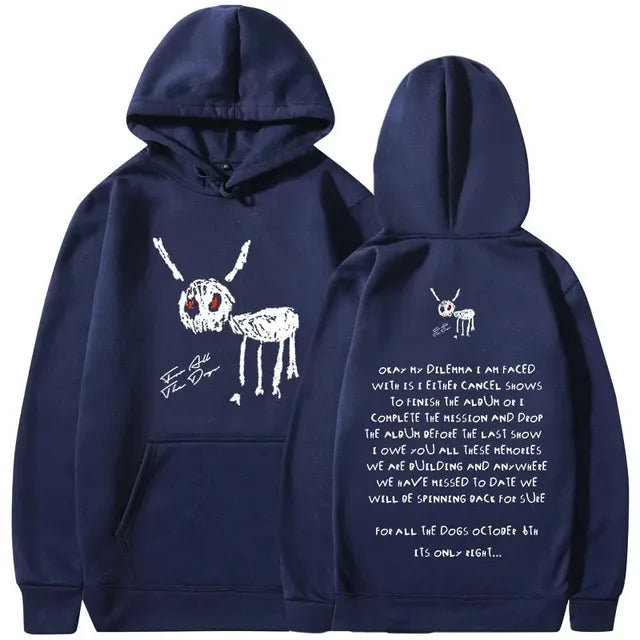 For All Dogs Vintage Hoodies