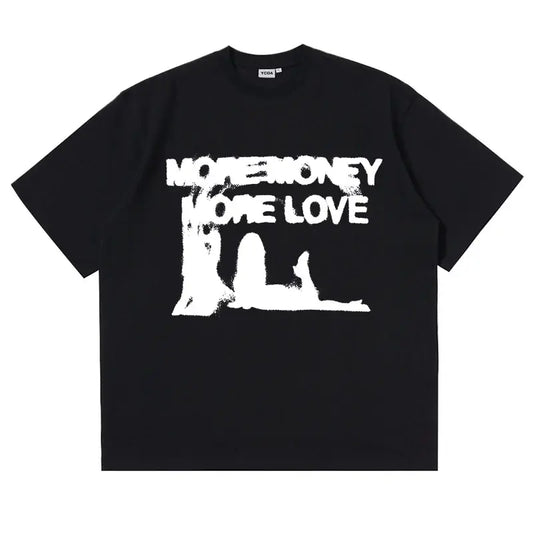 Men Oversized MORE MONEY T-Shirt