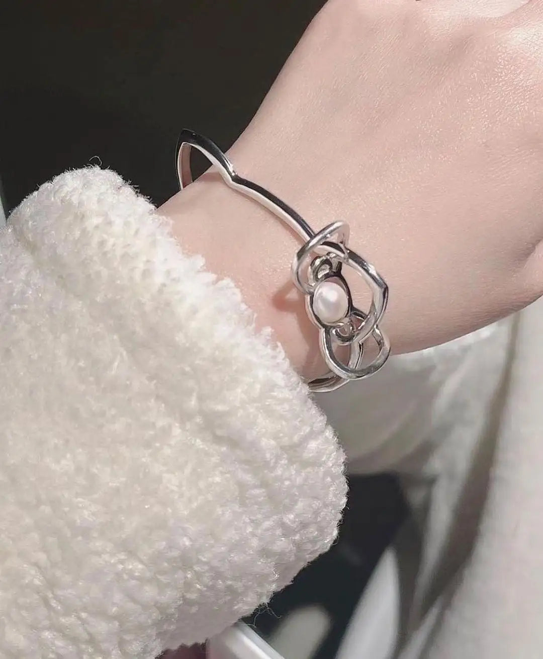 Kitty Kawaii Silver Bracelet