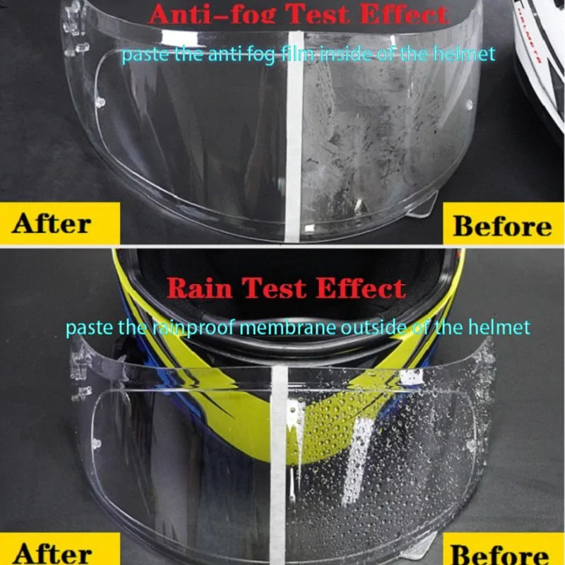 Durable Nano Coating Sticker Film Helmet Accessories